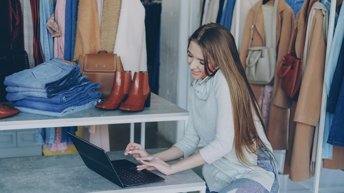 Developer working on a WordPress store